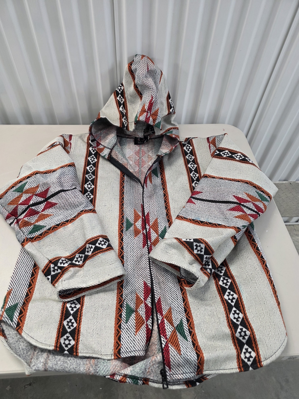 Qashabeyyeh Jordanian Full Zip Hoodie Men’s Size Large